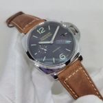 Best Quality Replica Panerai Luminor Brown Leather Strap Watch 42MM